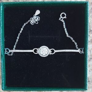 1 Carat Moissanite Bracelet 925 Sterling Silver
